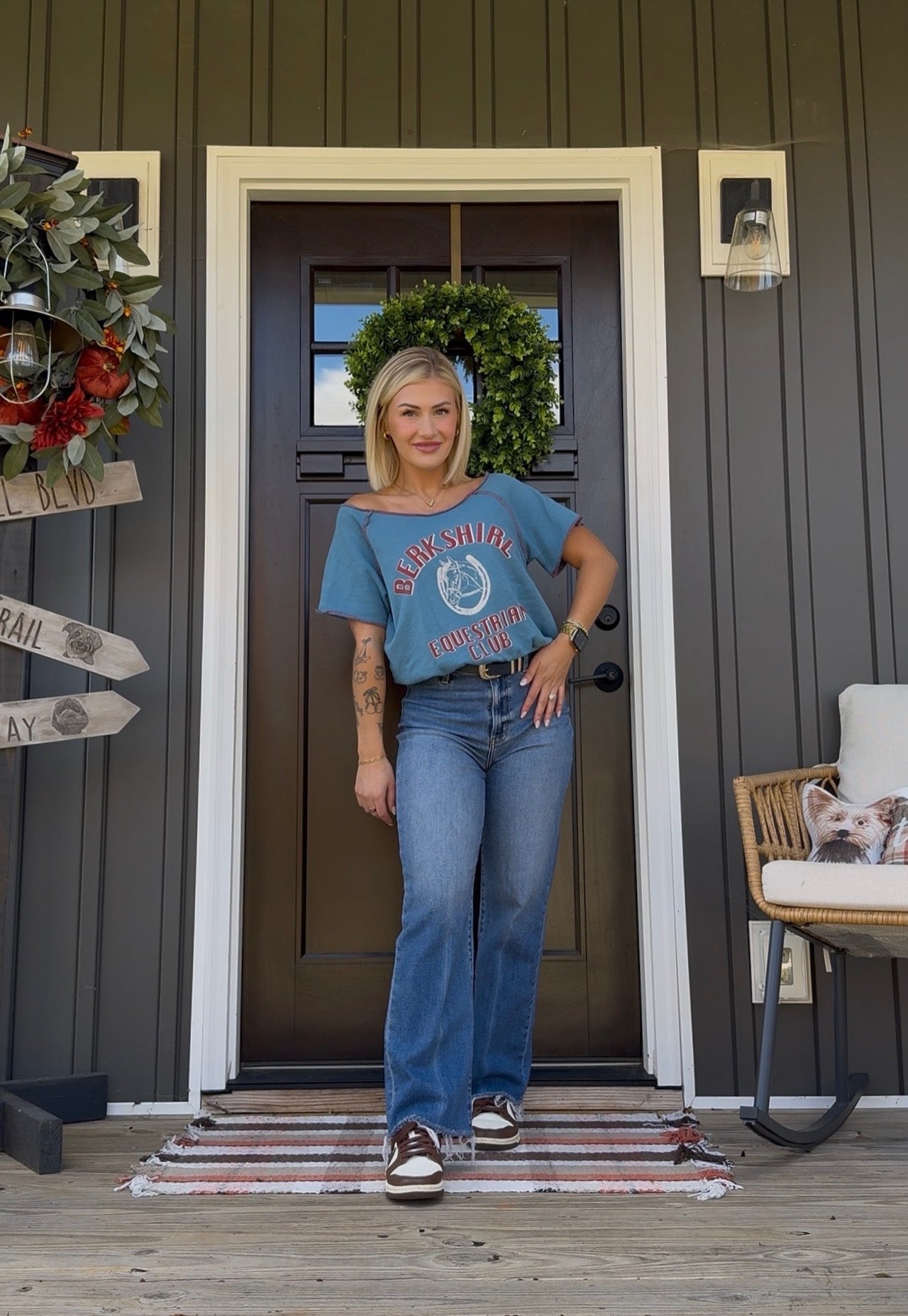 Pleaser High Rise-Indigo Wave