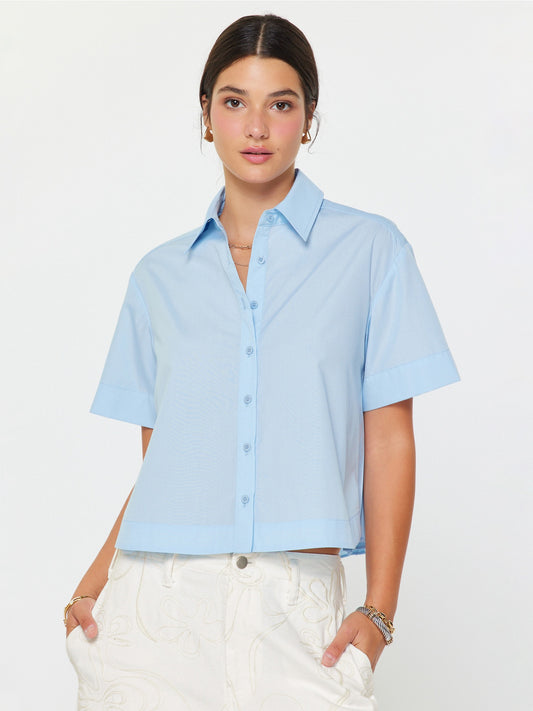 Susie Crop Button up