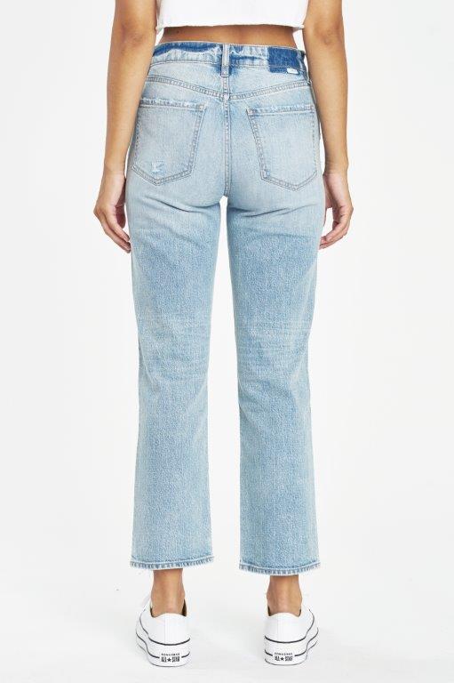 Straight Up High Rise Denim- High Key