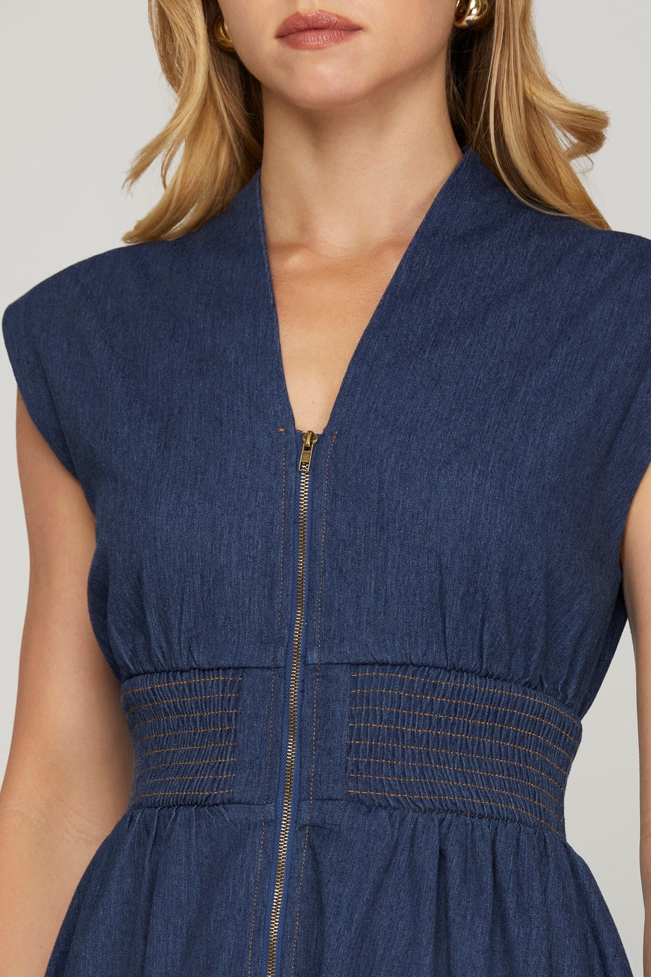 Denim Daydream Midi Dress