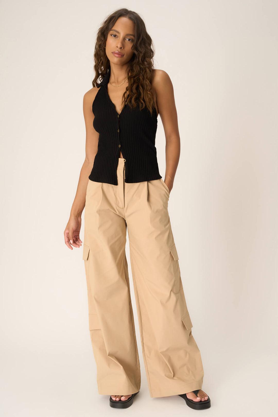 Austin Collared Button Front Rib Halter