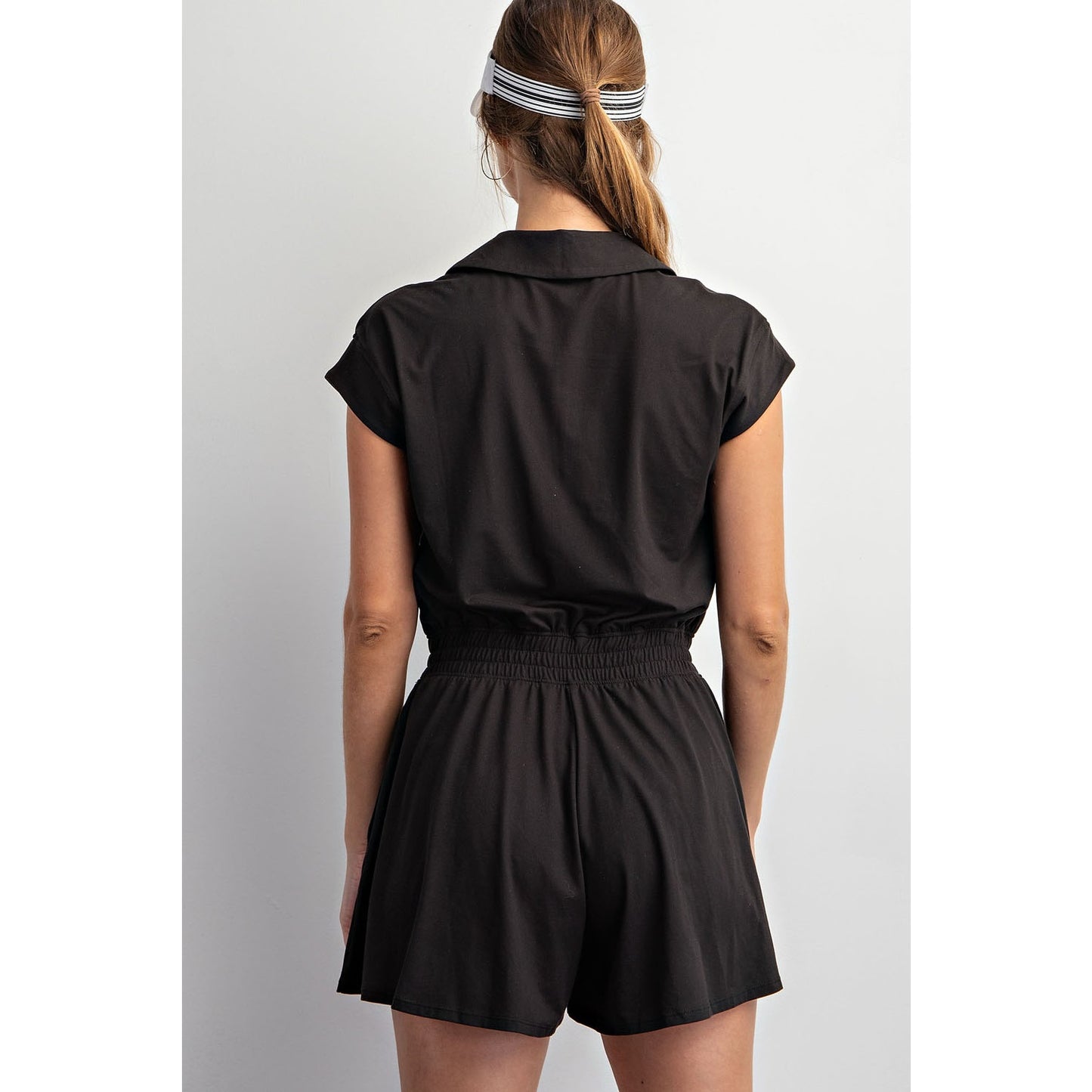 Coffee Run Tennis Romper