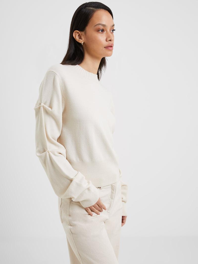 French Connection- Babysoft Pearl Sleeve Sweater