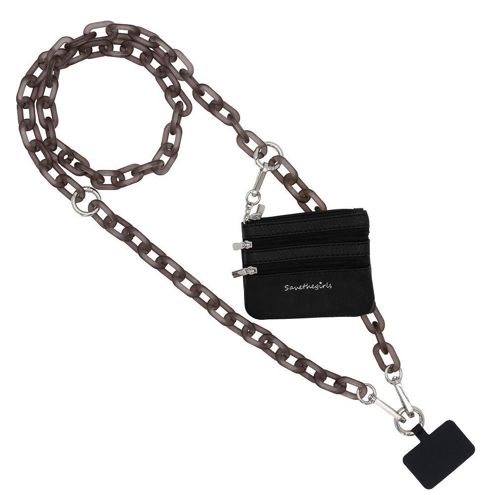 Save The Girls Clip & Go Crossbody Ice Chain