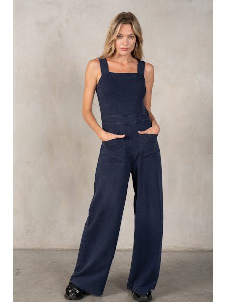 Navy Modal Jumpsuit