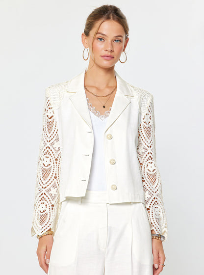 Veranda Views Cropped Jacket