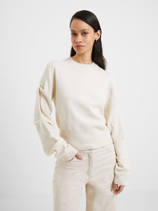 French Connection- Babysoft Pearl Sleeve Sweater