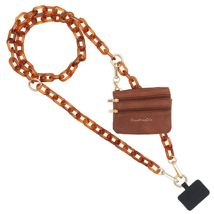 Save The Girls Clip & Go Crossbody Ice Chain