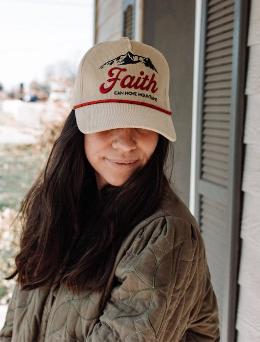 Hat: Faith Can Move Mountians
