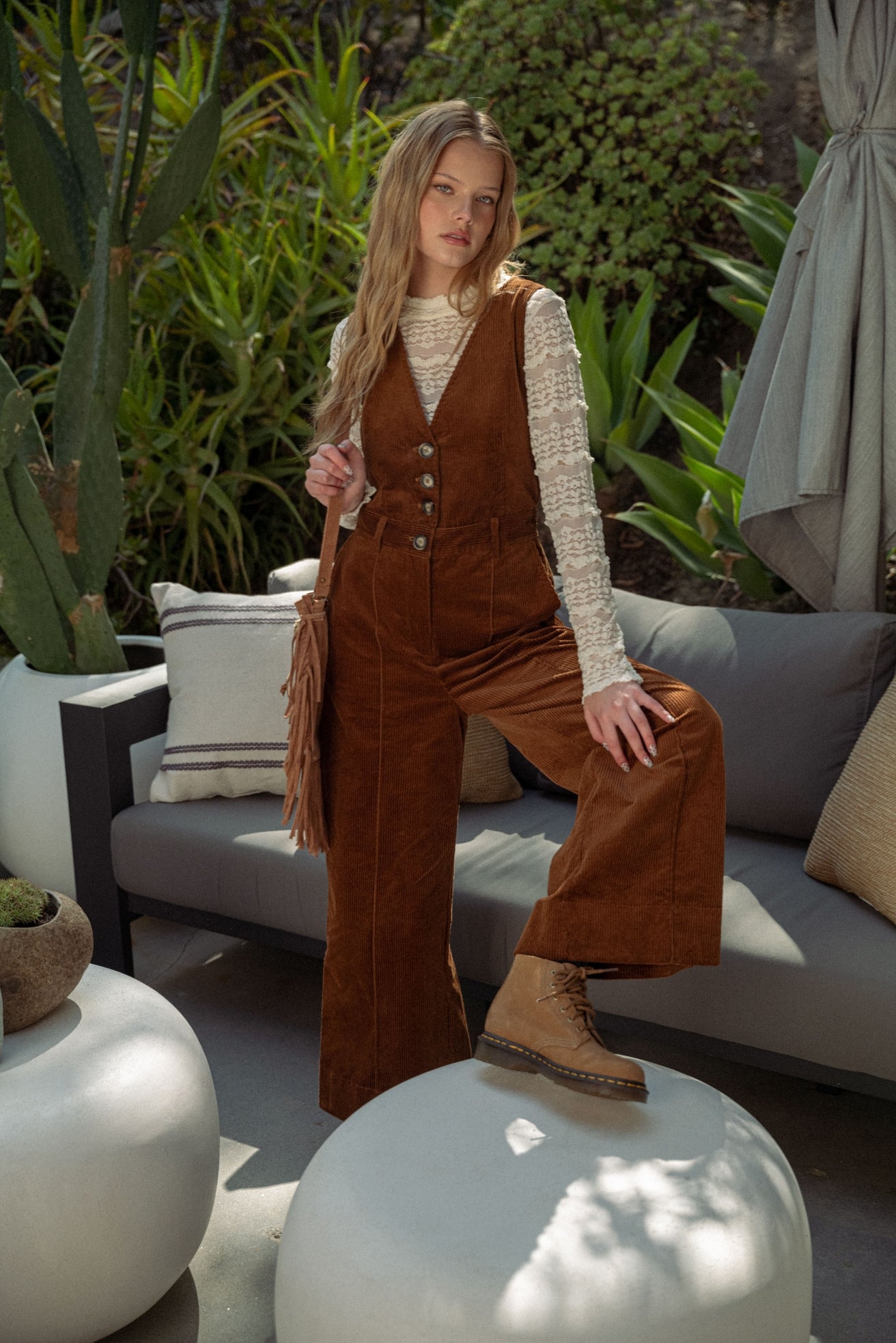 Corduroy Jumpsuit