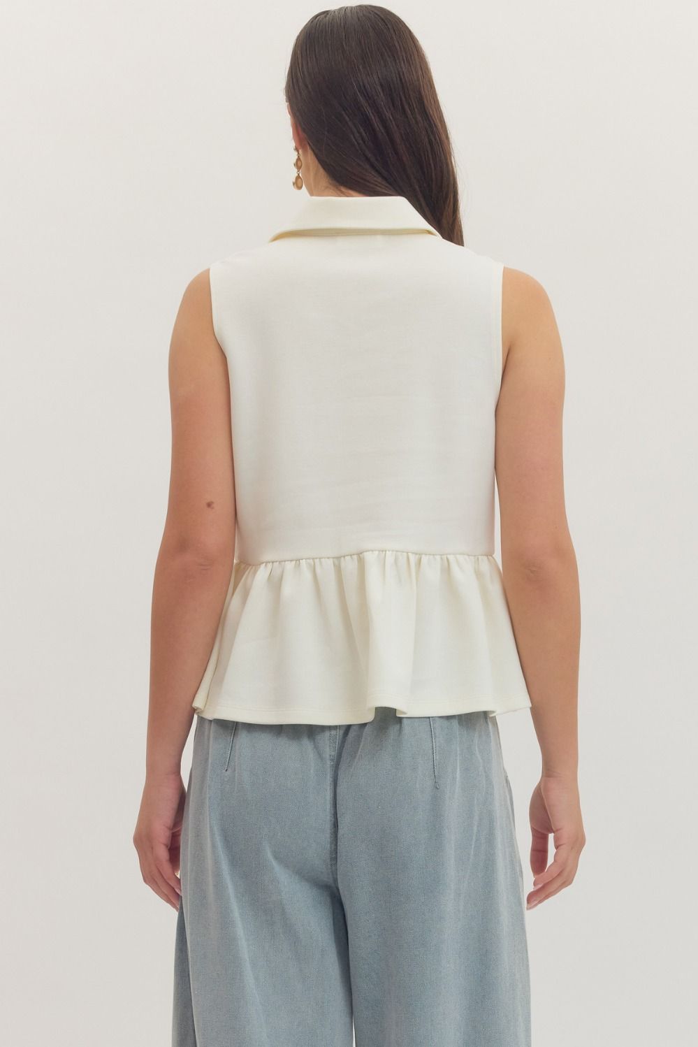 Jessie Modal Peplum Top