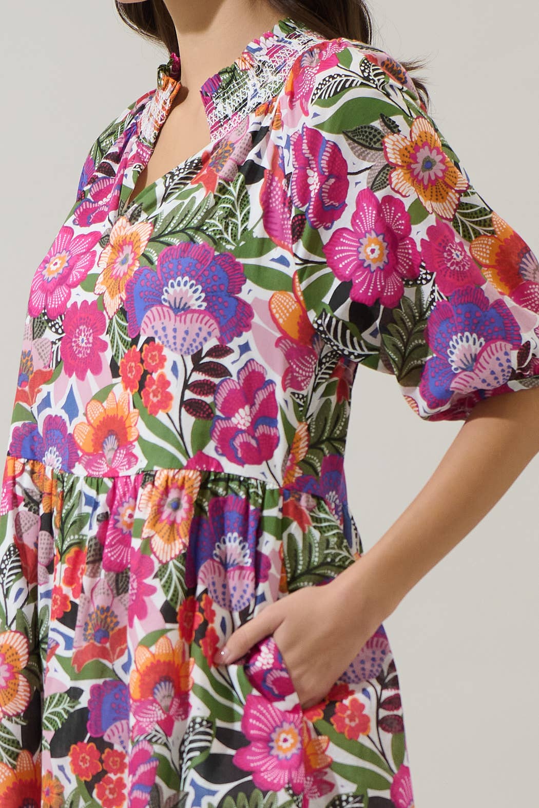 Jesse Babydoll Mini Dress