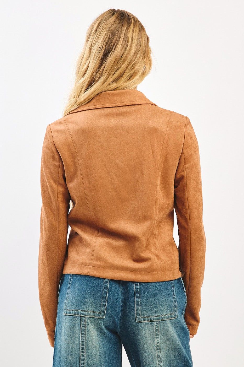 Vera Moto Suede Jacket