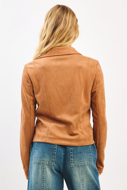 Vera Moto Suede Jacket