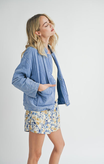 Sadie & Sage| Weekender Quilted Jacket