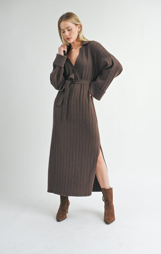 Amber Sweater Midi Dress