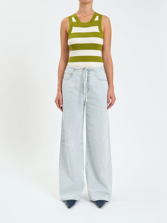 Madison Mid Rise Wide Leg