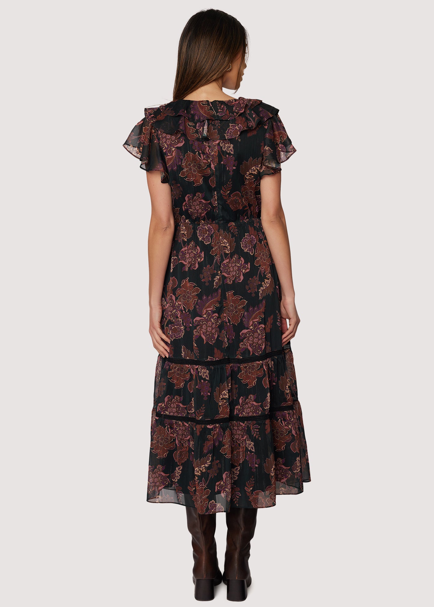 Whispers Of Bohemia Midi Dress