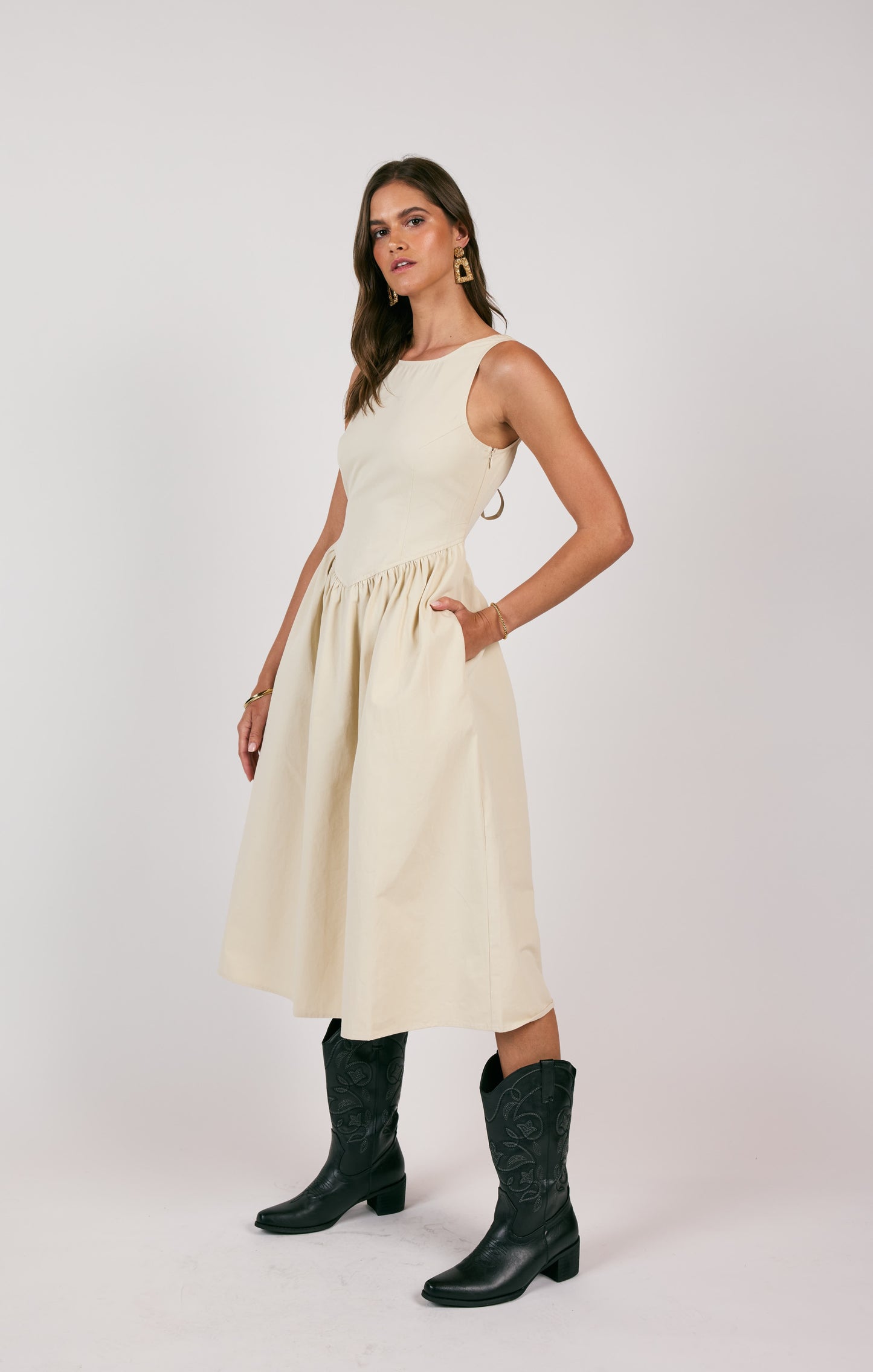 Townhouse Midi Dress