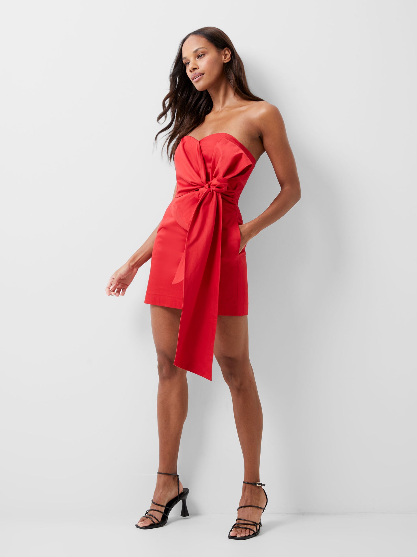 French Connection -Florida Strapless Dress
