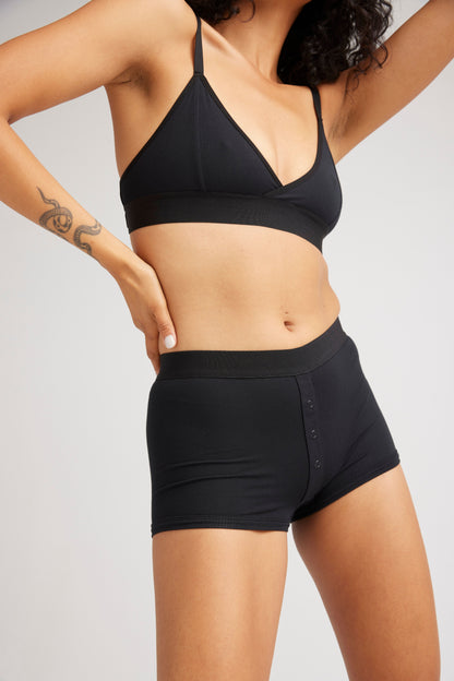 Women's Modal Rib Boxer Brief