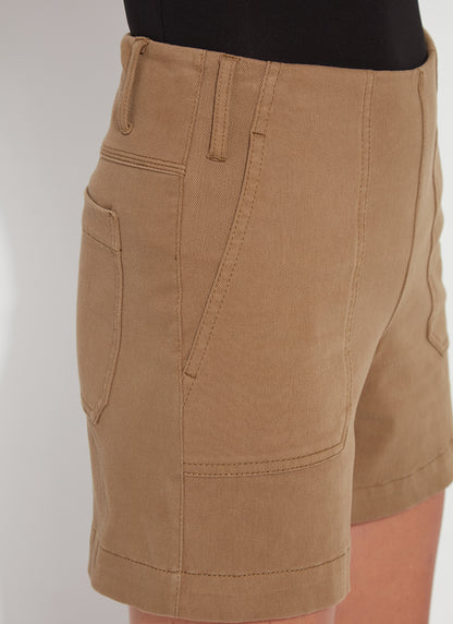 Lyssé|Monroe Olive Leaf Shorts
